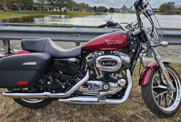 2017 HARLEY-DAVIDSON SPORTSTER SUPERLOW 1200T motorcycle for rent near Miami, FL