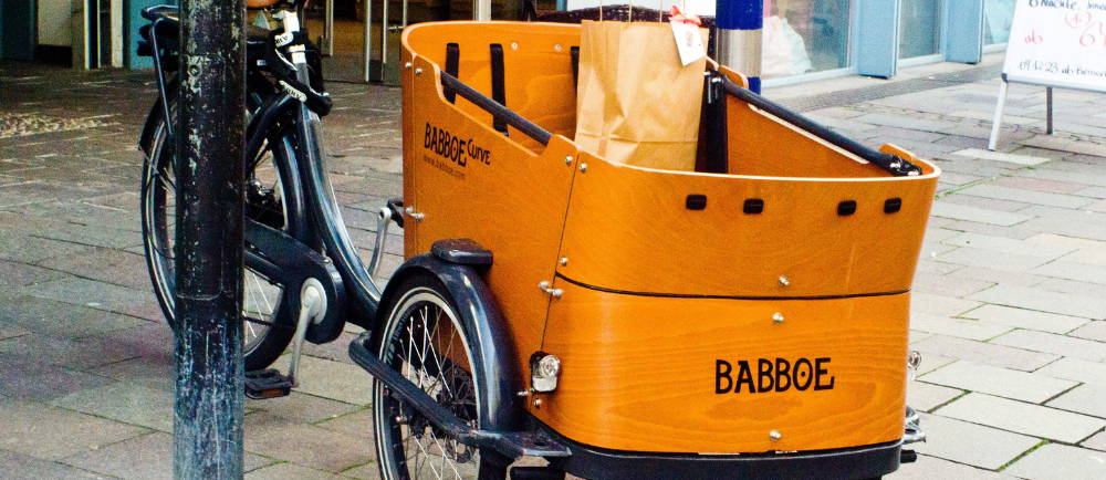 Urban Arrow brewery electric bike bike