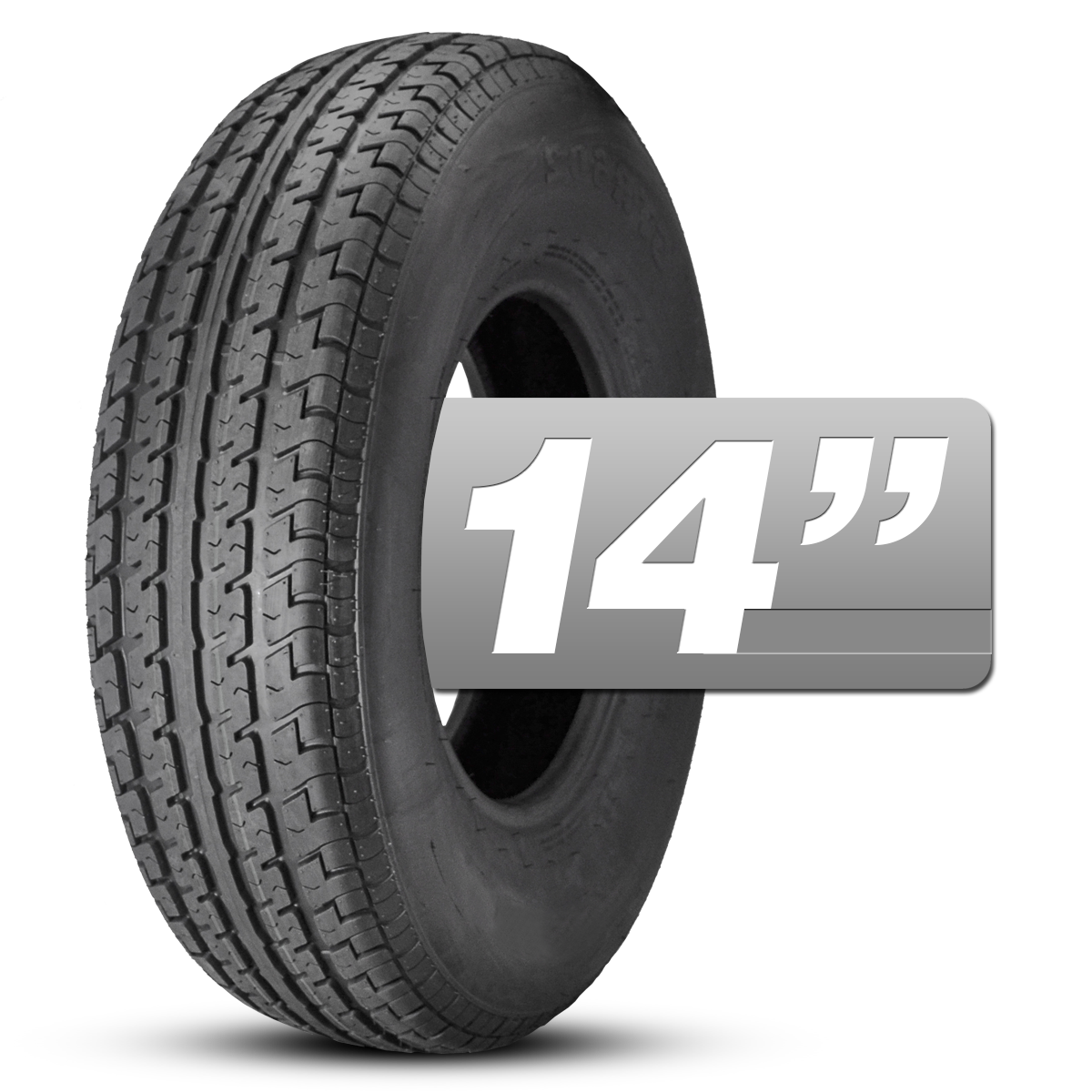 Shop 14 Inch Radial Trailer Tires in Load C & D 2057514 205/75R14 ST205/75R15