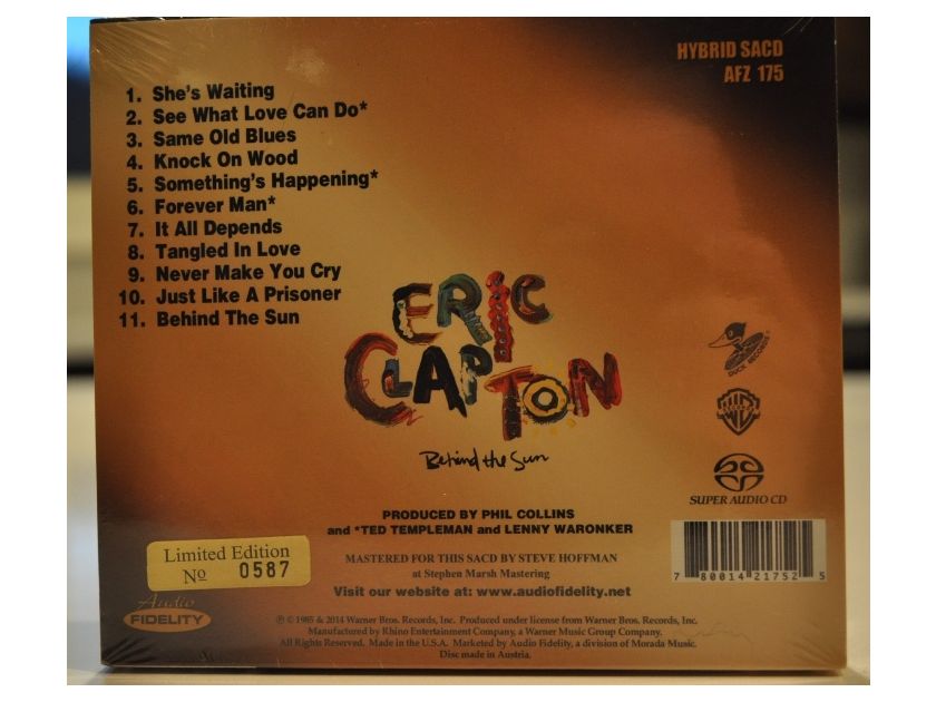 Eric Clapton Behind the Sun