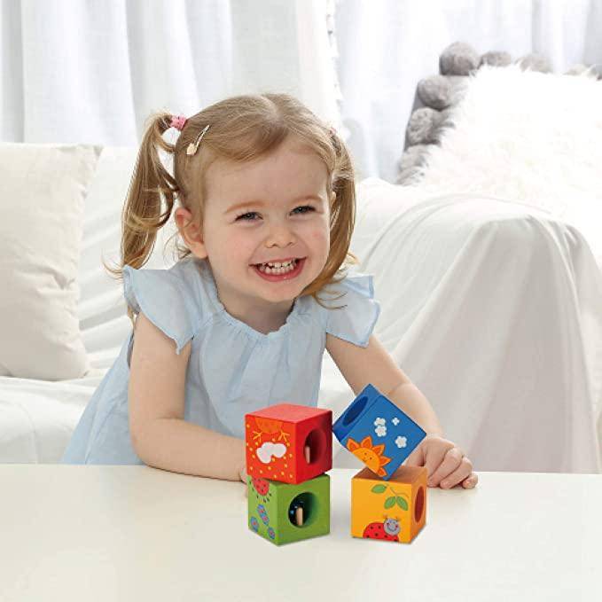 Montessori wooden toys box