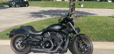 2011 HARLEY-DAVIDSON VRSCDX NIGHT ROD SPECIAL motorcycle for rent near McKinney, TX
