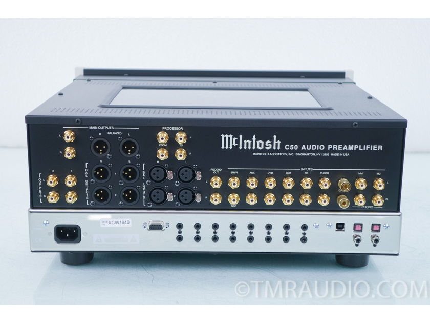 McIntosh  C50  Stereo Preamplifier; EC; C-50 (8321)