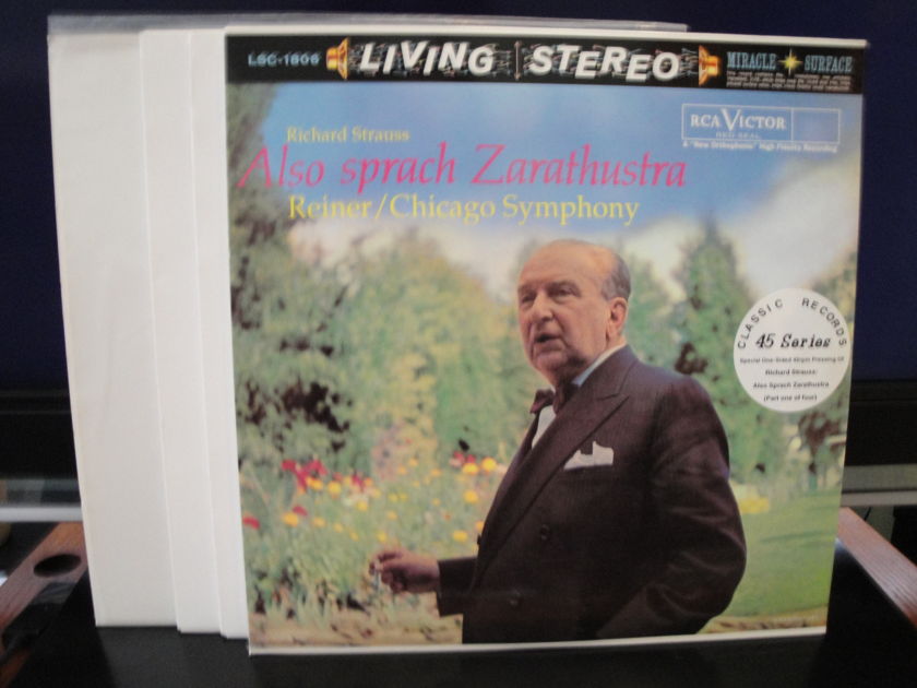 Strauss Also Sprach Zarathustra, Op.30 - Chicago Symhony Orchestra RCA Living Stereo 45RPM Series 4LPS