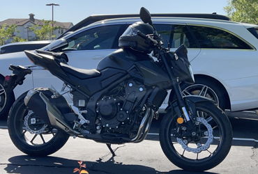 2025 HONDA CB500F motorcycle for rent near Dublin, CA