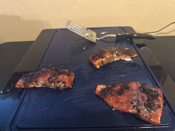 Fresh wild caught Copper River Salmon