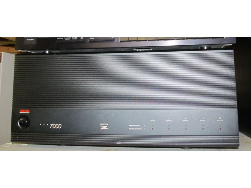 Adcom power amp GFA-7000 multi-channel THX 130 watts rms - 4 channels