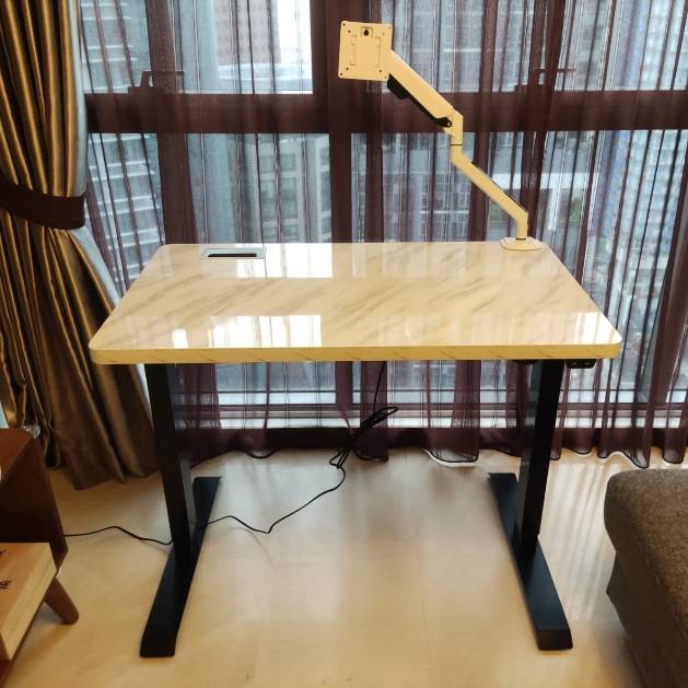 Small electric standing desk