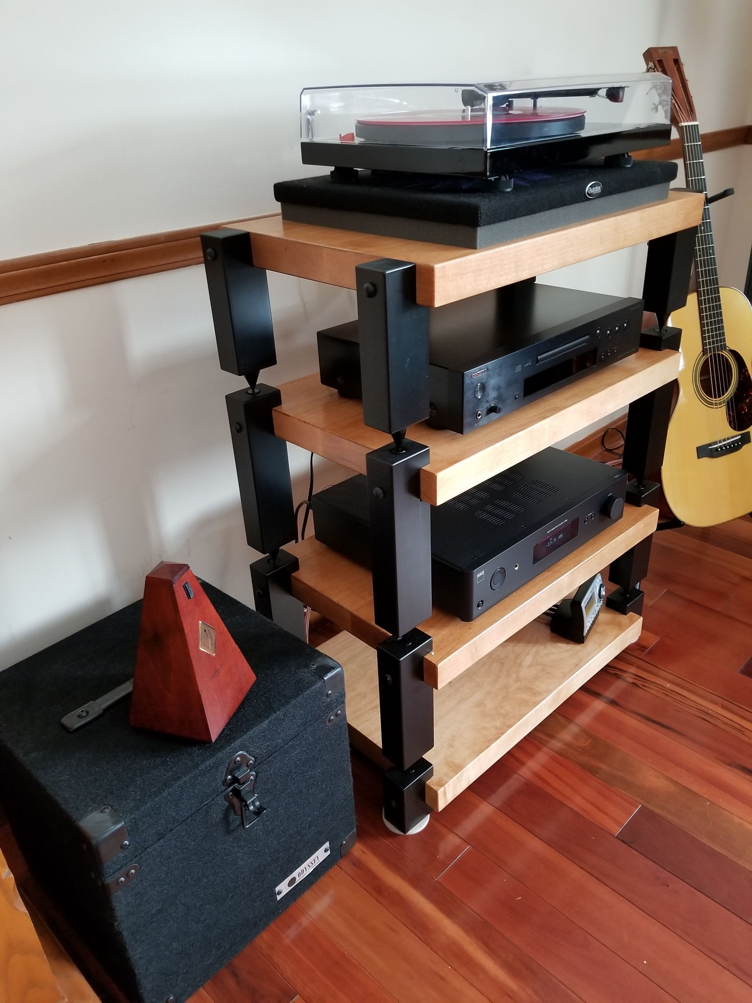 Timbernation 4 Shelf Maple  Stack Rack 3