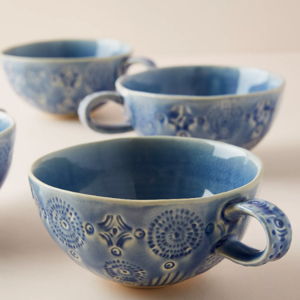 Old Havana Mugs, Set of 4