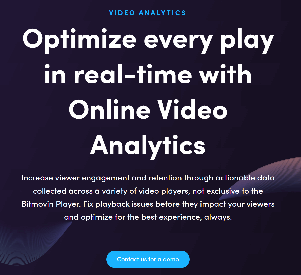 Bitmovin product / service