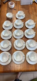 Noritake Vintage Dinner Set Design Canton Bamboo Pattern - Image 2