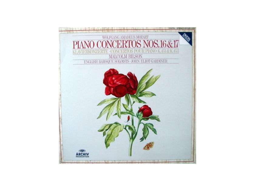 Archiv Digital / GARDINER-BILSON, - Mozart Piano Concerto No.16 & 17, MINT!