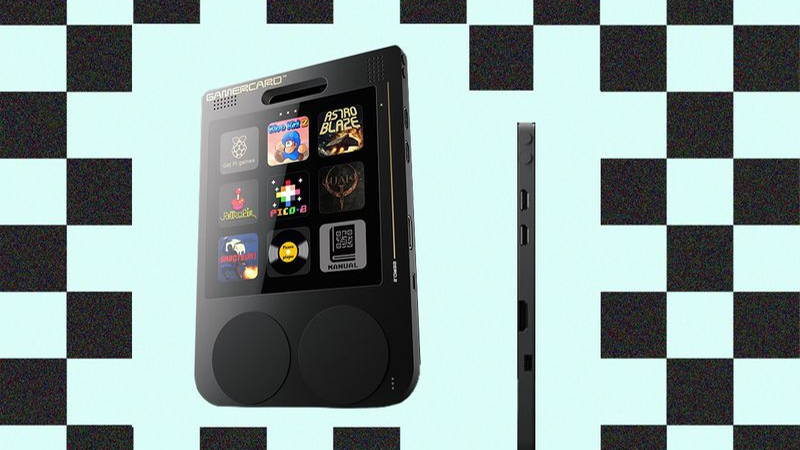 Small handheld video game device