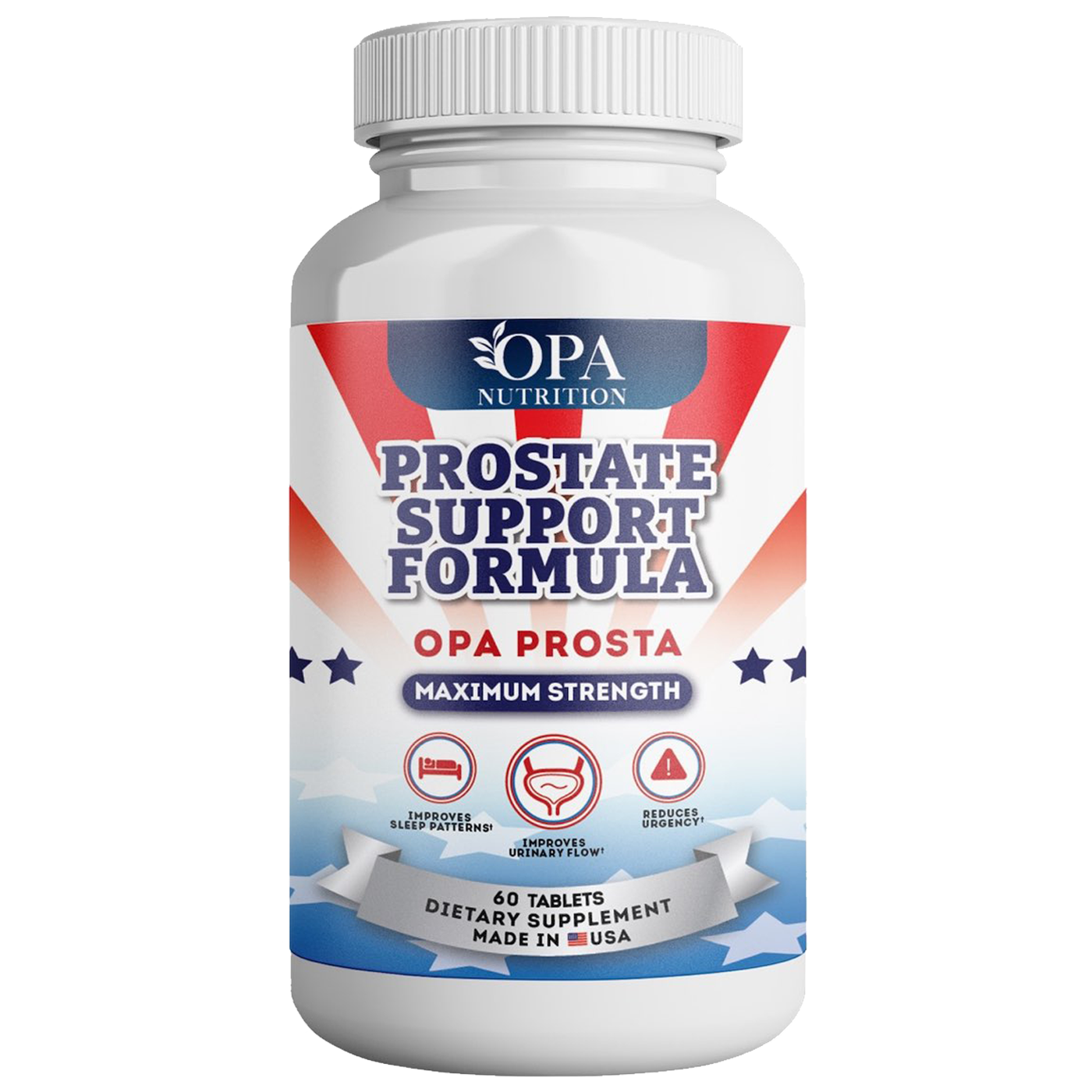 Prostate Supplements with Saw Palmetto and Pumpkin Seed - 60 Ct. Front ingredients