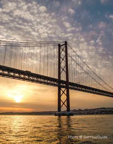 Revel in fascinating views of Lisbon's landmarks