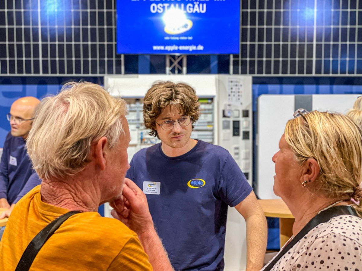 Foto Epple Messestand Bau- und Energietage 2025