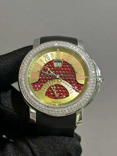 Gérald Genta Arena Bi-Retro Custom Diamonds