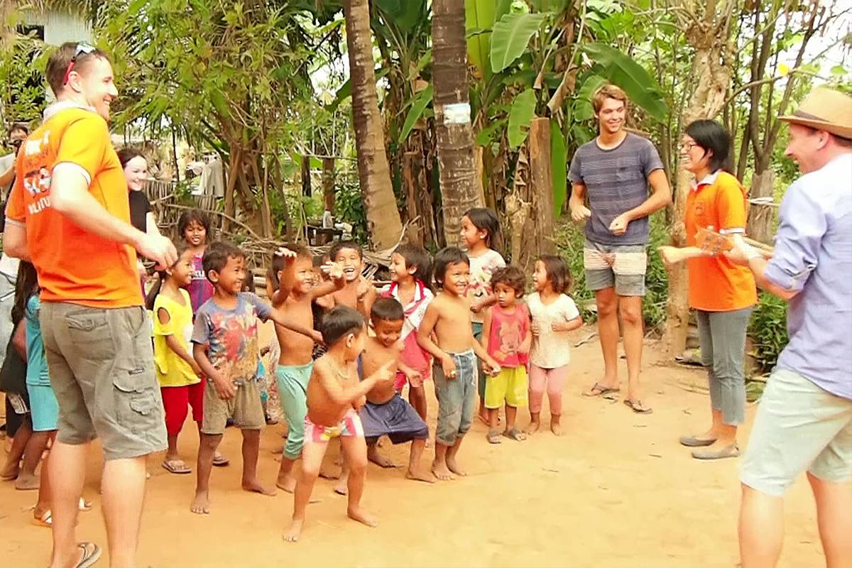 Bondi Ukuleles Rhythm and Reason Initiative Cambodia