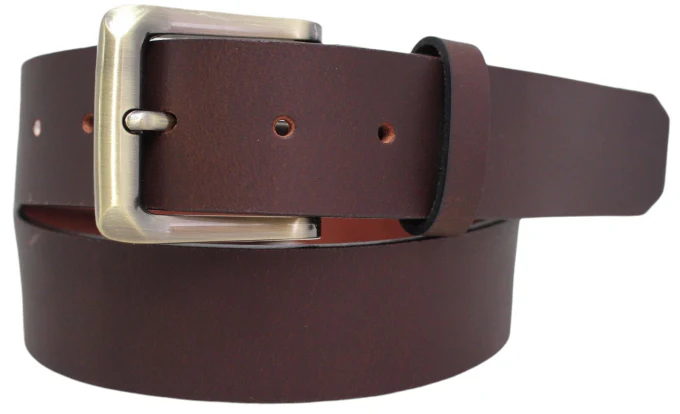 Full Grain Leather Belt. 38 mm wide Style: 41005 - Image 5