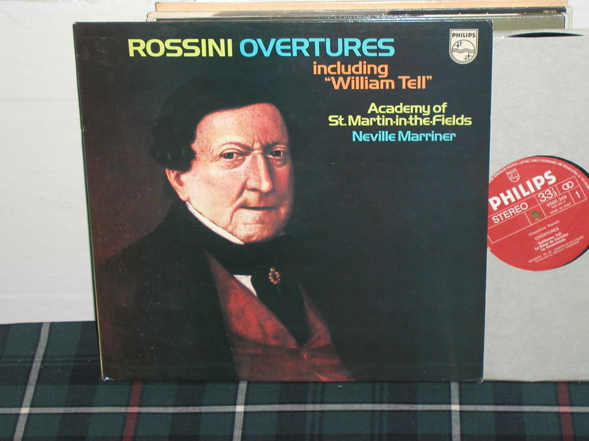 Marriner/AoStMitF - Rossini William Tell Philips Import Pressing 9500