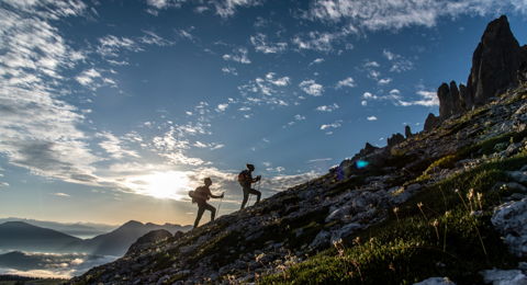 E5 Alpenüberquerung: geführt auf dem Fernwanderweg
