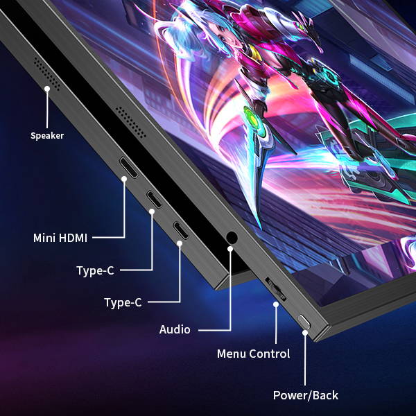 UGame K118 - 18 Inch 2K FreeSync Monitor 144Hz Gaming
