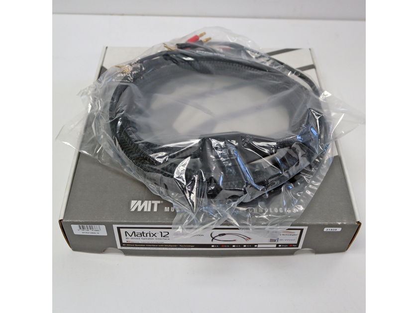 MIT Matrix 12 Bi-Wire Speaker Cables 10ft pair