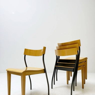 6 Postmoderne Ikea-Stühle Nordisk Tina Christensen