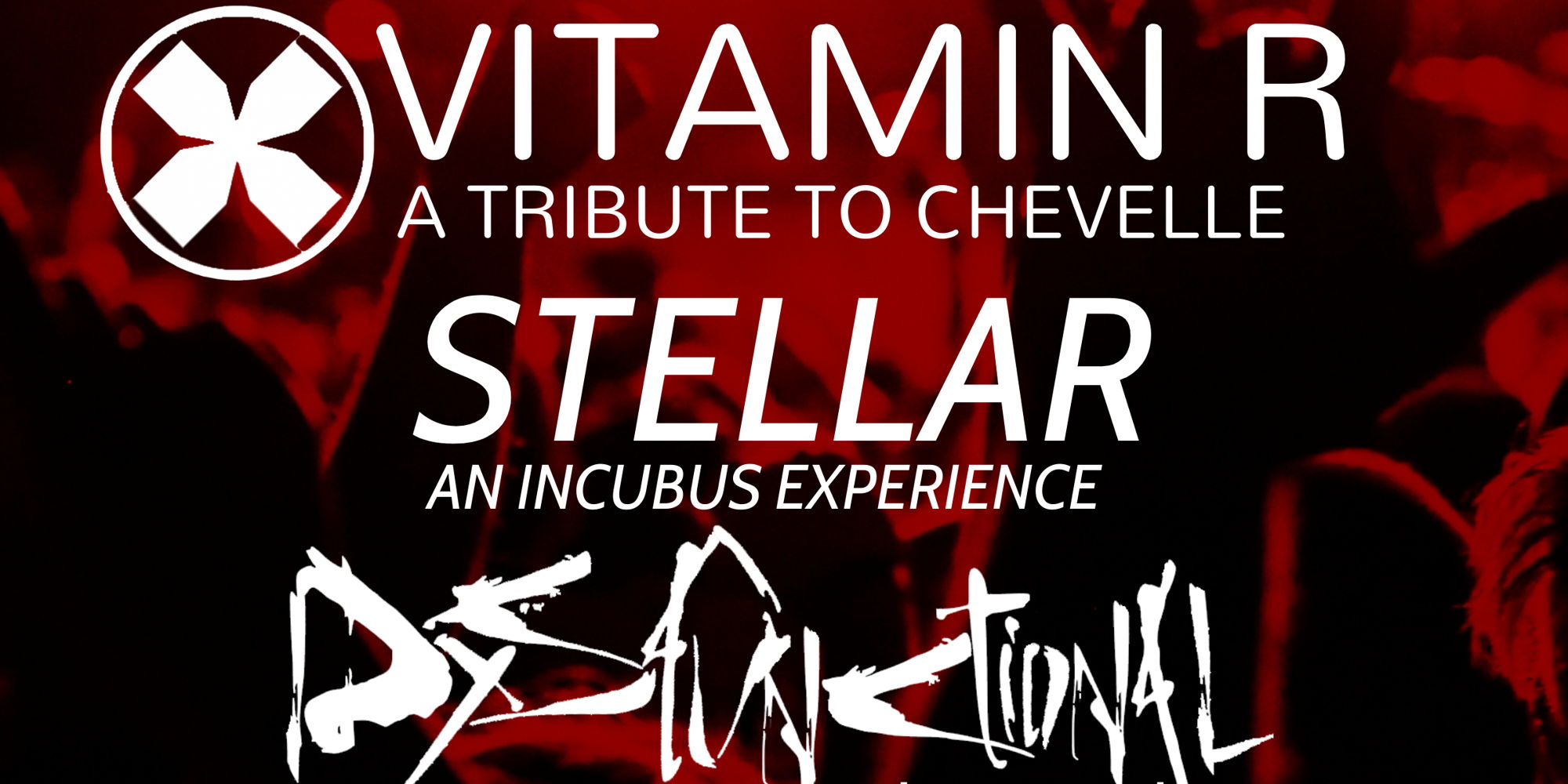 Chevelle, Staind and Incubus tributes! promotional image