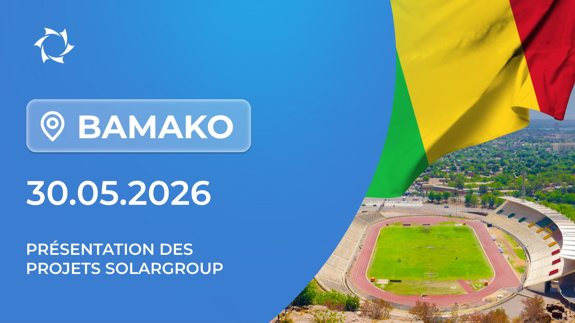 Présentation des projets SOLARGROUP à Bamako (Mali)