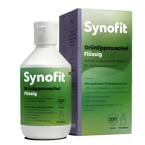 Synofit Grünlippmuschel Flüssig 200 ml Erhaltungskur