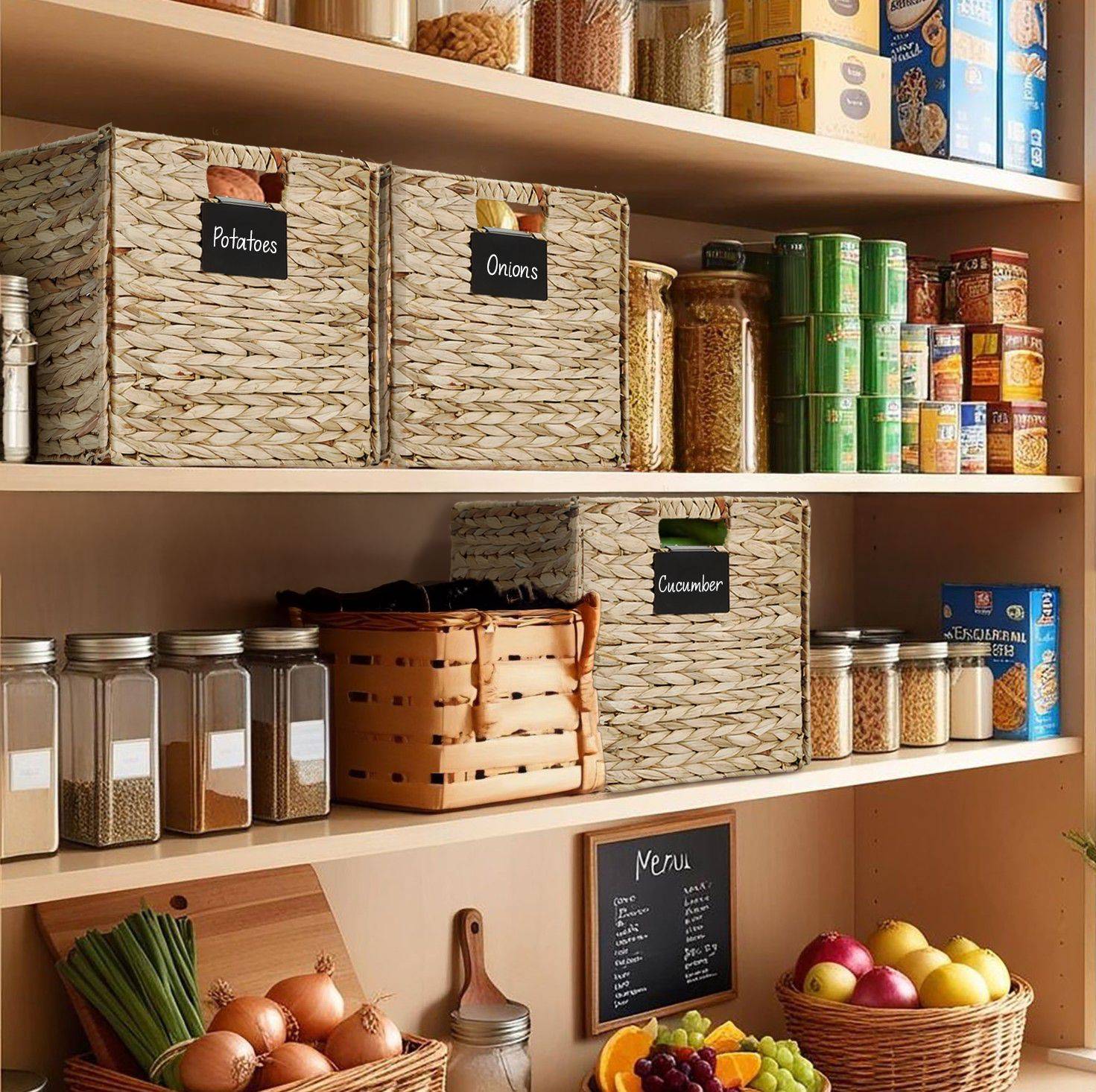 Feature with Label Holder