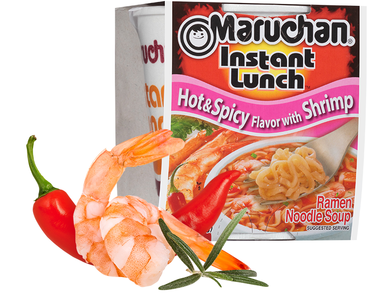 Hot & Spicy Flavor with Shrimp