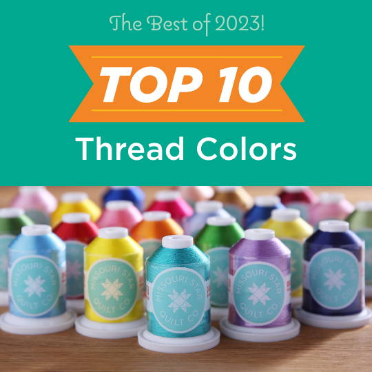 Top 10 Thread Colors for 2023