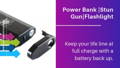 Decisive Items Vital to Auto Safety kit power bank charger stun gun flashlight 3-N-1