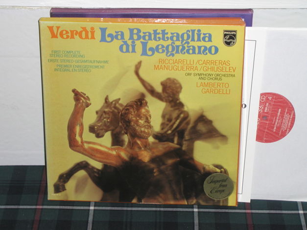 Gardelli/OSOC - Verdi/La Battaglia Philips Import 2lp b...