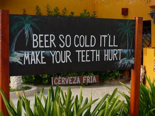 Beer So Cold It ll make your teeth hurt