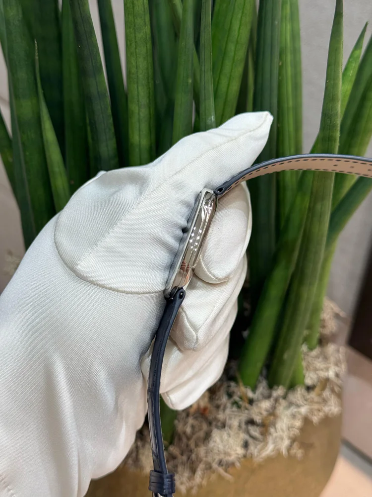 Patek Philippe Golden Ellipse Platinum Blue Dial