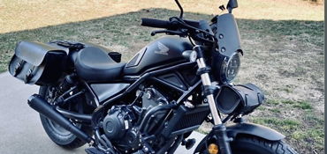 2021 HONDA REBEL 500 motorcycle for rent near BRAMBLETON, VA