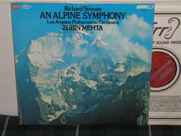 Mehta/LAPO - Strauss Alpine LondonUK/Decca CS6981 LP