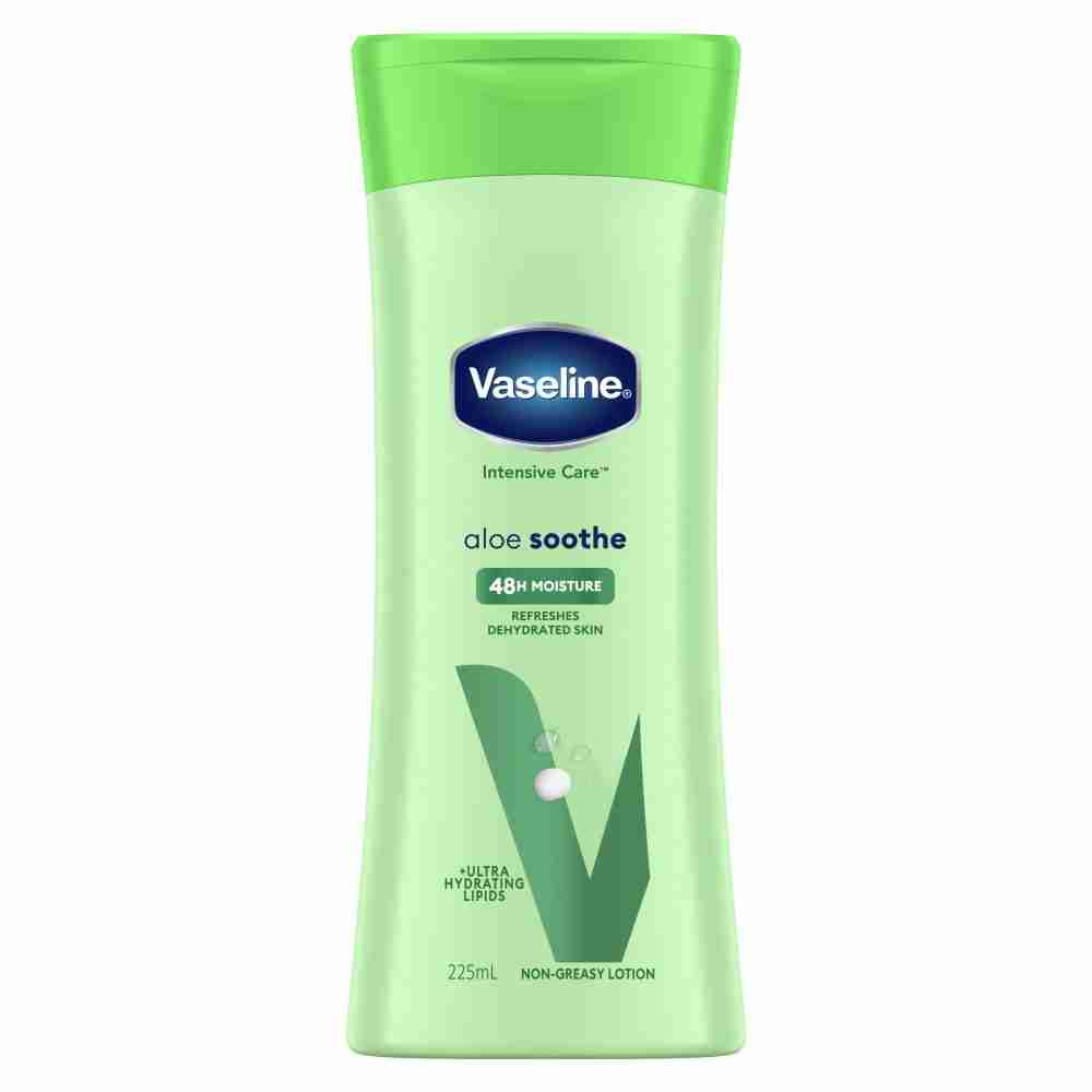 Vaseline Intensive Care Aloe Soothe Body Lotion To Refresh Dehydrated Skin 225Ml - Image 2