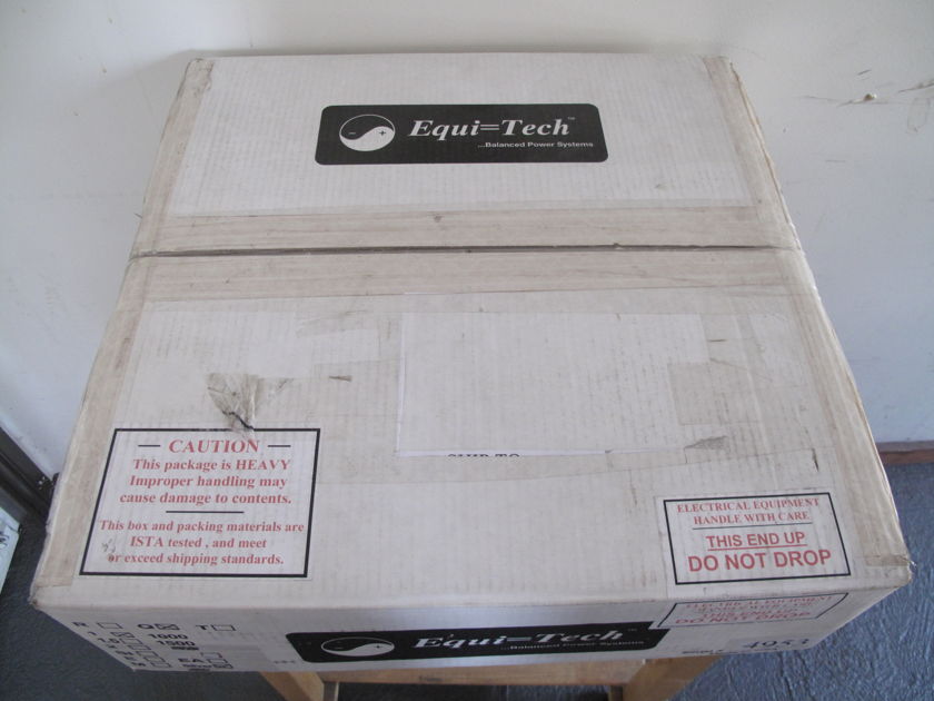 Equitech Q1000 Equi=Tech 1RQ Balanced Power Conditioner 1Q Brand New In Box