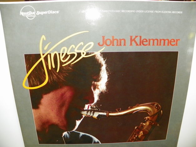 JOHN KLEMMER - FINESSE NAUTILUS SUPER DISC LP
