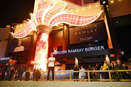 Grand Opening of Gordon Ramsay Burger at Flamingo Las Vegas