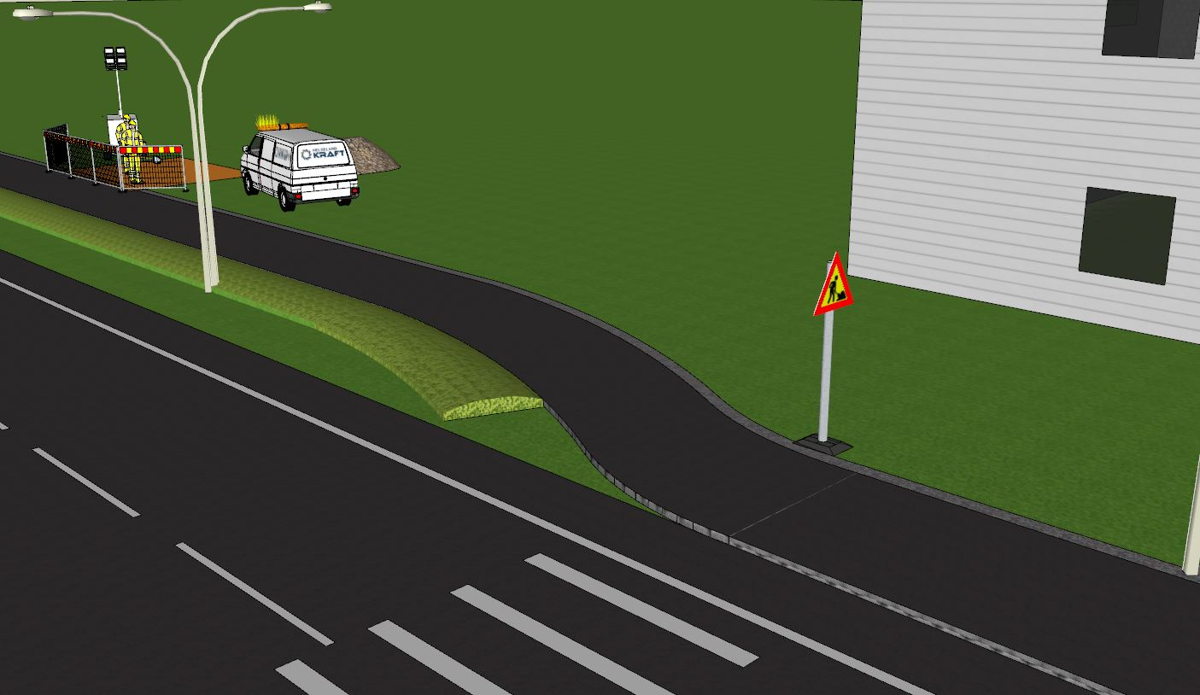 Arbeid på og nær ved vei