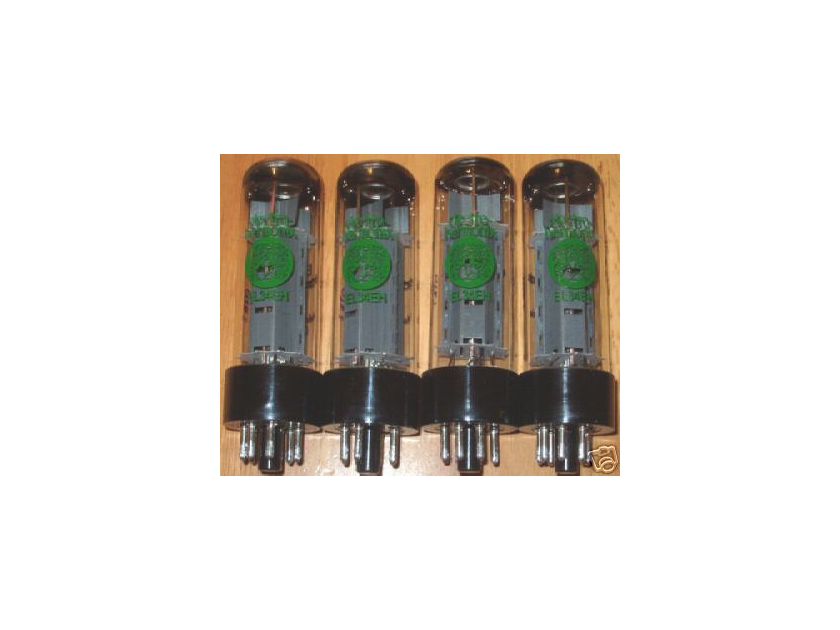 Electro Harmonix EL34 Matched quads tubes, new !