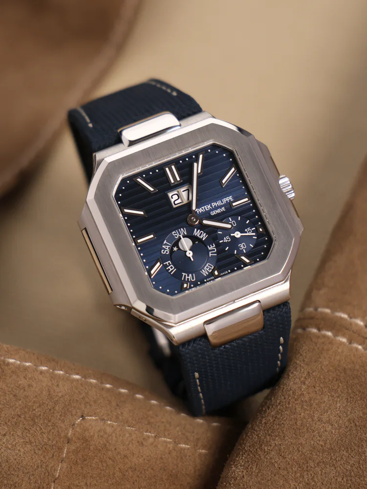 Patek Philippe Cubitus Platinum Blue Dial