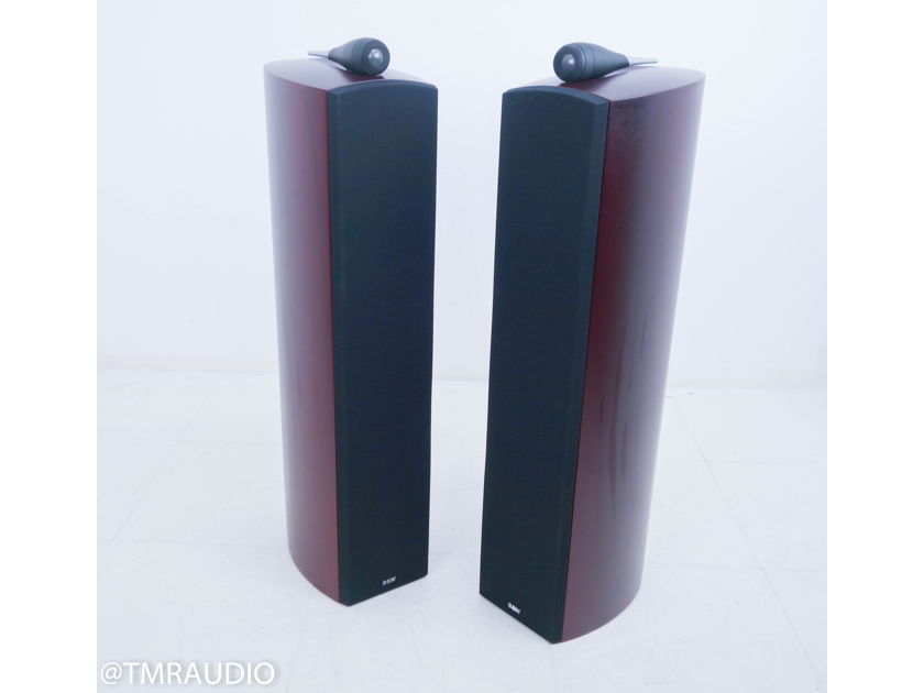 B&W Nautilus 804 Floorstanding Speakers; Red Cherry Pair (11878)