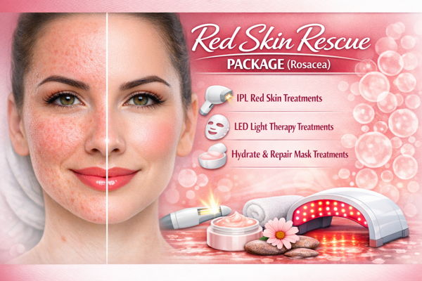 Lovely Skin and Beauty - Red Skin Rescue Package (Rosacea)